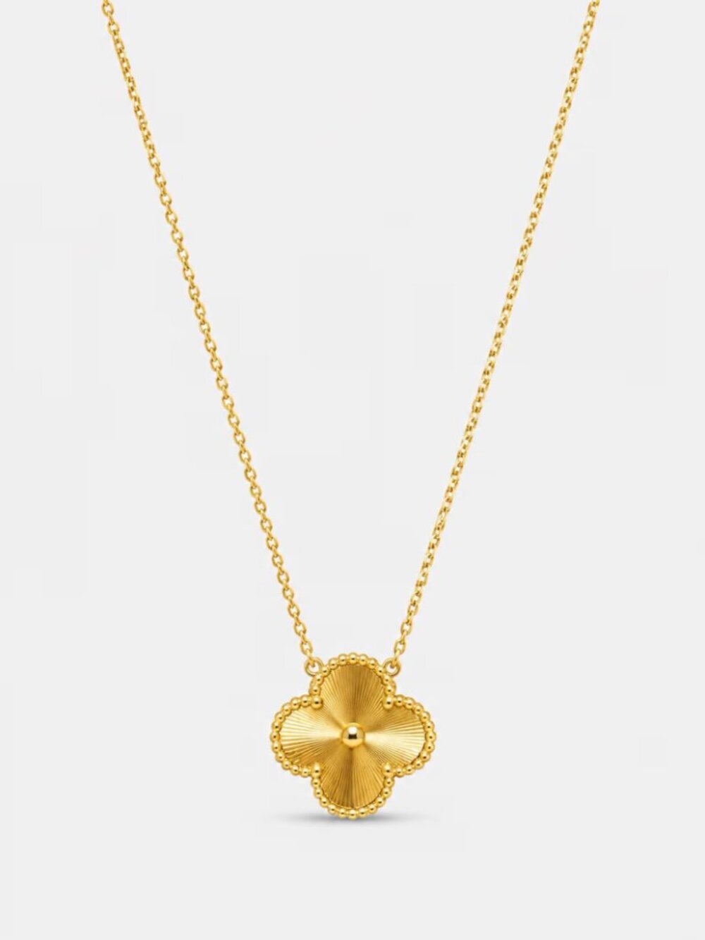 Park Lane Gold Four-Leaf Clover Pendant Necklace